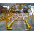 Gfrp Handrail System, Pipe Fittings, Fiberglass Cable Ladders, Anti-Slip Ladders.